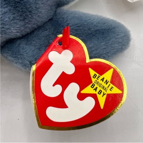 Ty Beanie Baby Crunch The Shark PVC pellets. - Picture 2 of 16